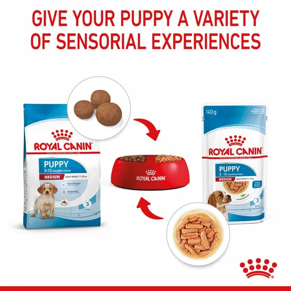 ROYAL CANIN MEDIUM PUPPY Welpenfutter Nass Für Mittelgroße Hunde – Bild 5