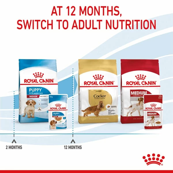 ROYAL CANIN MEDIUM PUPPY Welpenfutter Nass Für Mittelgroße Hunde – Bild 8