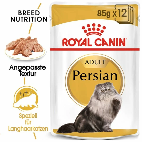 ROYAL CANIN ADULT Persian Trockenfutter 10kg + Nassfutter 48x85g â Bild 3