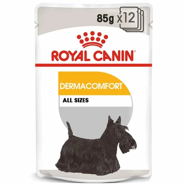 ROYAL CANIN DERMACOMFORT Nassfutter Für Hunde Mit Empfindlicher Haut 12x85g – Bild 7