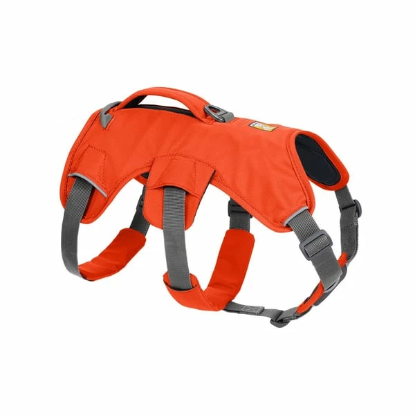 Ruffwear Geschirr Web Master Blaze Orange – Bild 3