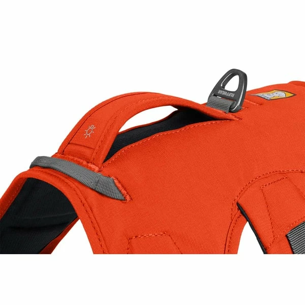 Ruffwear Geschirr Web Master Blaze Orange – Bild 5