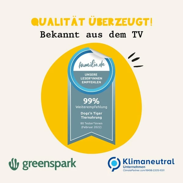Dogs’n Tiger Dogs'n Tiger Gaumenfreude Nassfutter Geflügel Mit Süßkartoffel – Bild 5