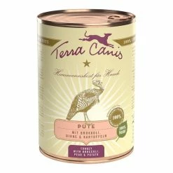 Terra Canis CLASSIC – Pute Mit Brokkoli, Birne Und Kartoffel