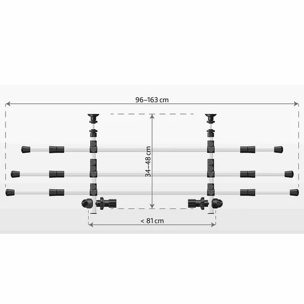 Trixie Auto-Schutzgitter 96 - 163cm â Bild 4