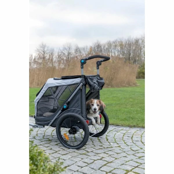 Trixie Fahrrad-Anhänger Gr. M 63 X 95 X 90/132 Cm – Bild 17