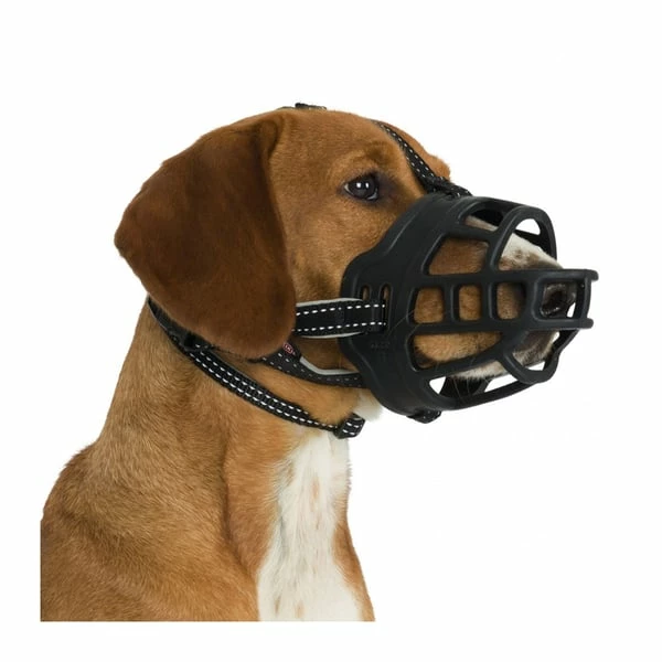 Trixie Muzzle Flex Maulkorb Schwarz – Bild 3