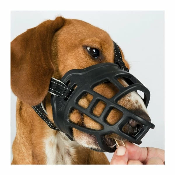 Trixie Muzzle Flex Maulkorb Schwarz – Bild 4