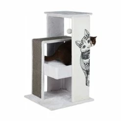 Trixie Kratzbaum Maria 101cm Weiß/grau