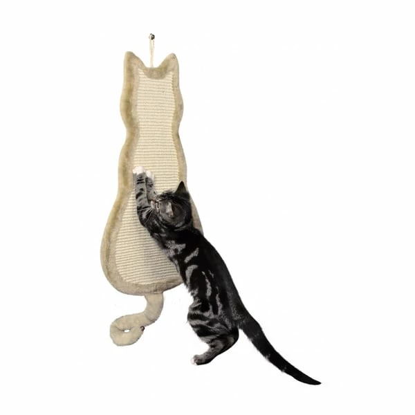 Trixie Kratzbrett Katze 35×69cm - Beige – Bild 2
