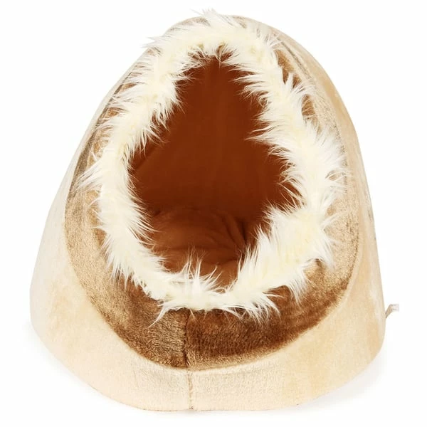 Trixie Kuschelhöhle Minou Beige/braun – Bild 3