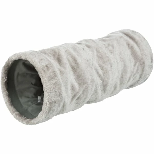 Trixie Spieltunnel, Plüsch - Grau