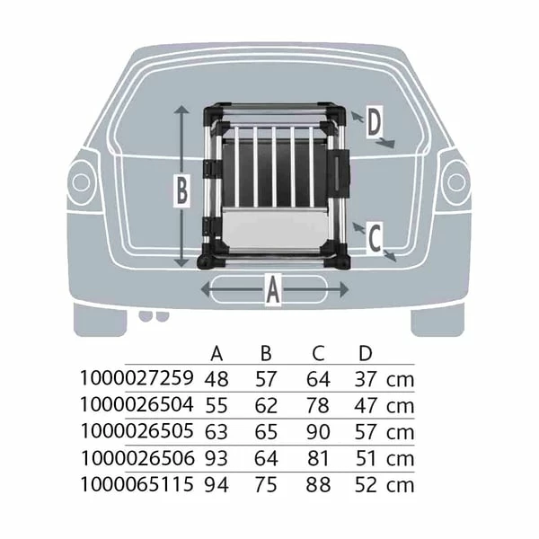 Trixie Transportbox Aluminium Alubox – Bild 4