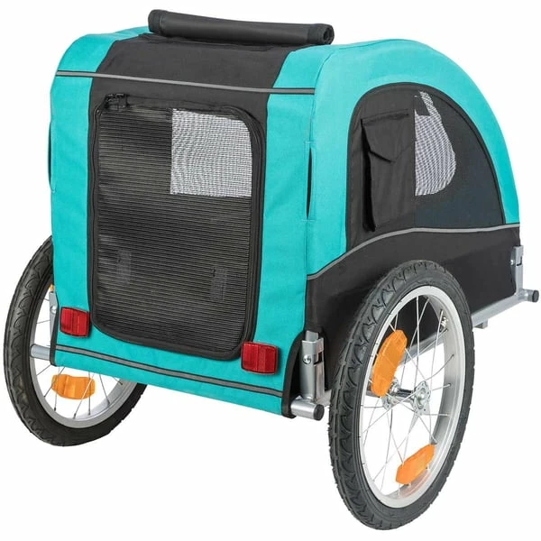 Trixie Fahrradanhänger Türkis – Bild 2