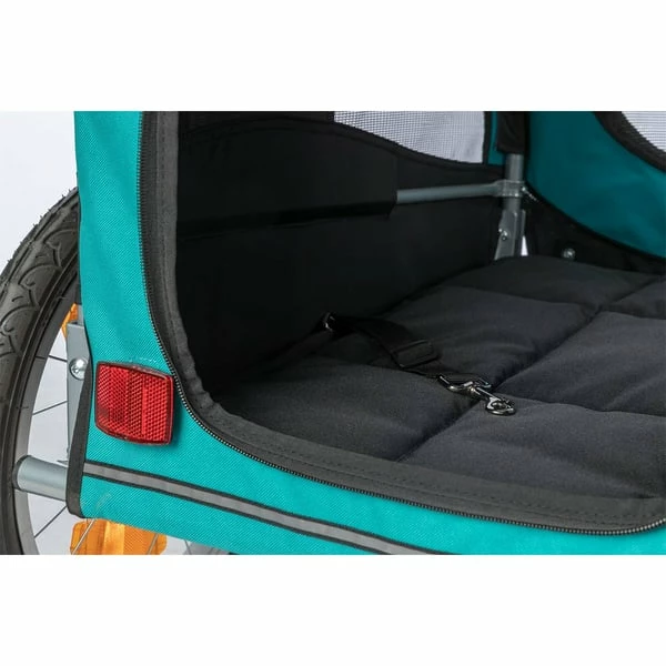 Trixie Fahrradanhänger Türkis – Bild 6