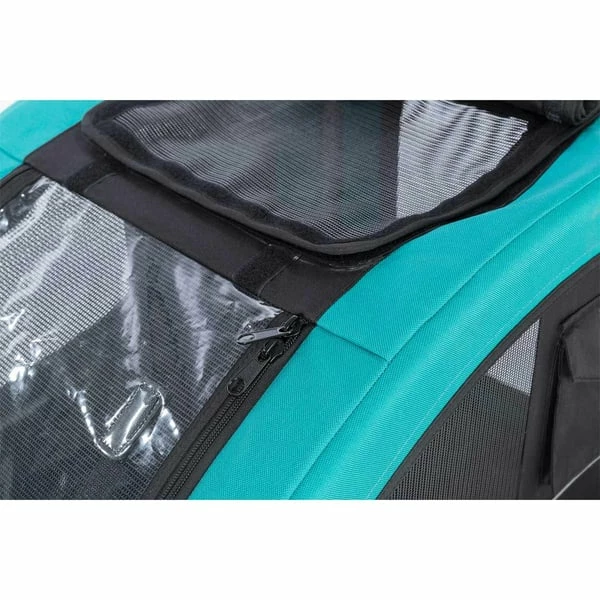 Trixie Fahrradanhänger Türkis – Bild 7