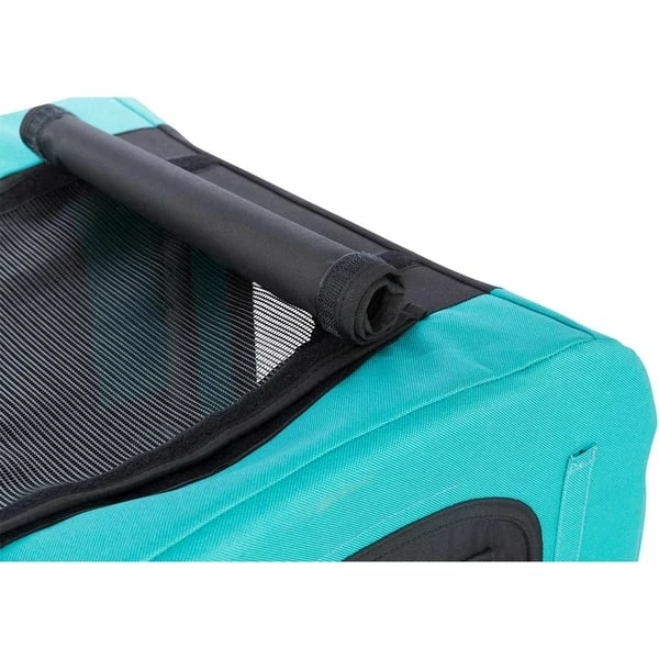 Trixie Fahrradanhänger Türkis – Bild 9