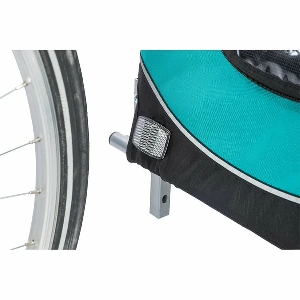 Trixie Fahrradanhänger Türkis – Bild 10
