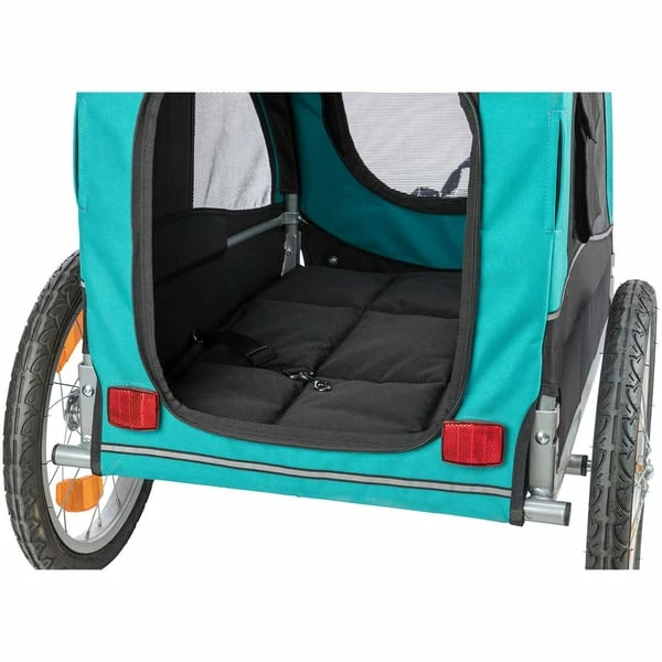 Trixie Fahrradanhänger Türkis – Bild 12
