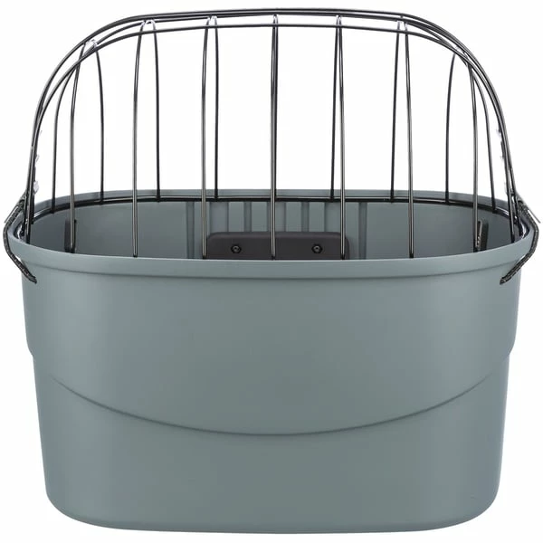 Trixie Front-Fahrradkorb, Grau – Bild 3