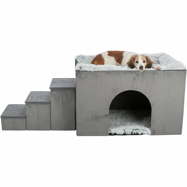 Trixie Höhle Harvey Mit Treppe 154 × 60 × 60 Cm – Bild 3