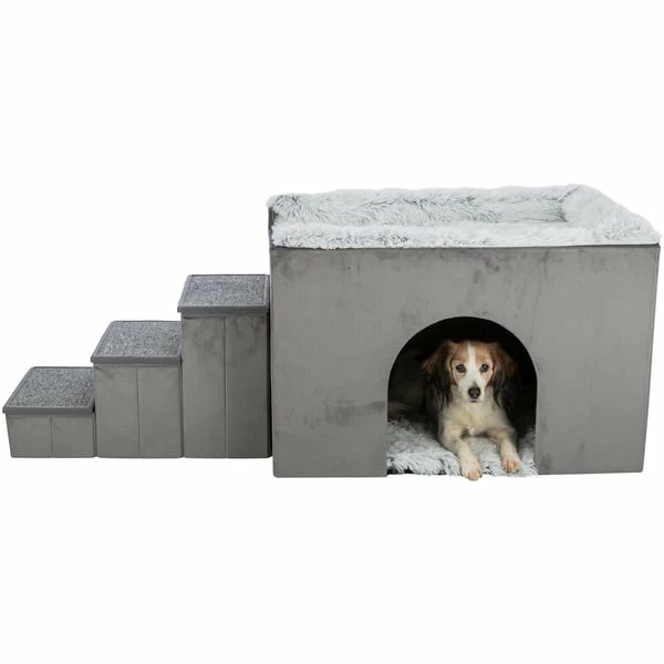 Trixie Höhle Harvey Mit Treppe 154 × 60 × 60 Cm – Bild 4