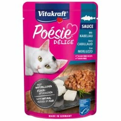 Vitakraft Poésie DéliSauce & Kabeljau