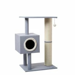 ZooRoyal Kratzbaum Linnea Grau 93,5 Cm