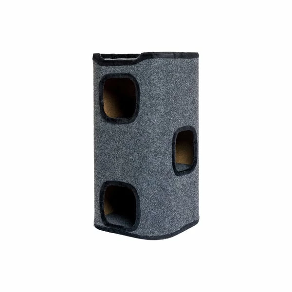 ZooRoyal Premium Kratztonne Jori 78cm Filz Anthrazit – Bild 2