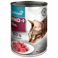 ZooRoyal Katze Rind + Pur