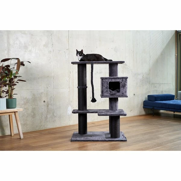 ZooRoyal Kratzbaum Lucia Anthrazit 113cm â Bild 2