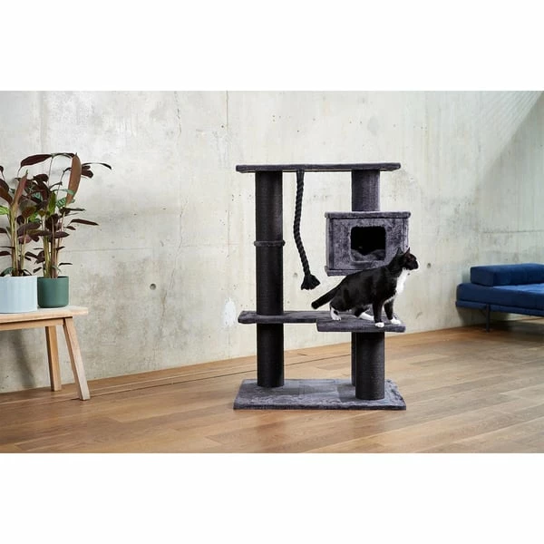 ZooRoyal Kratzbaum Lucia Anthrazit 113cm â Bild 3