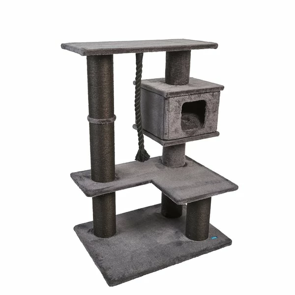 ZooRoyal Kratzbaum Lucia Anthrazit 113cm â Bild 7