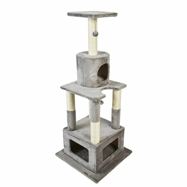 ZooRoyal Kratzbaum Mia 146cm Grau – Bild 7