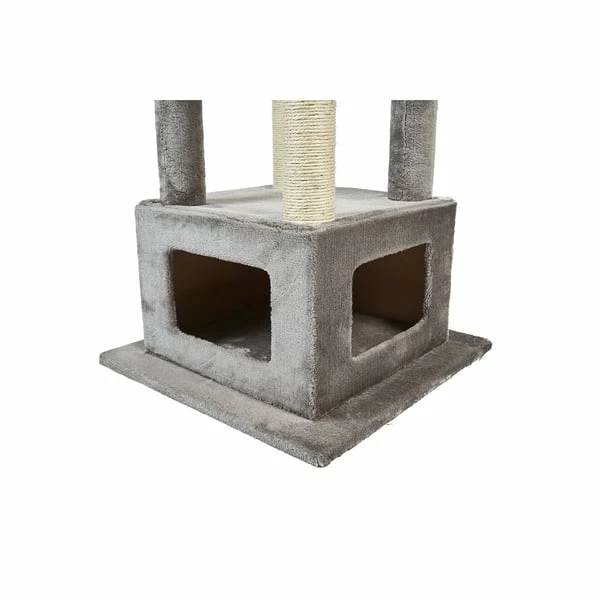 ZooRoyal Kratzbaum Mia 146cm Grau – Bild 8