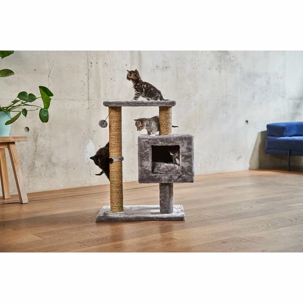 ZooRoyal Kratzbaum Mimi 66 Cm Grau â Bild 6