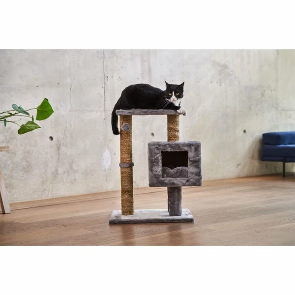 ZooRoyal Kratzbaum Mimi 66 Cm Grau â Bild 5